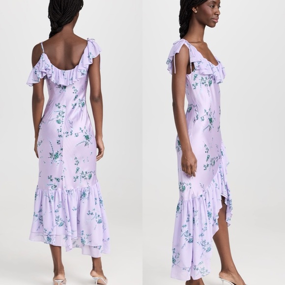 NEW Cinq à Sept purple dress size 6 - Picture 2 of 4